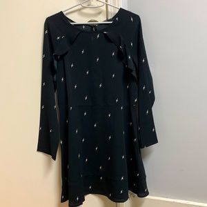 Dress long sleeve cotton on fit to S